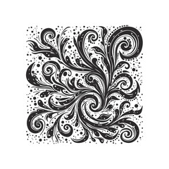 abstract floral Vector Design Template Illustration background