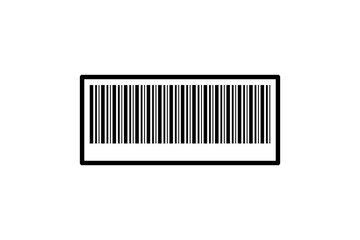 Barcode icon. icon related to Payment. suitable for web site, app, user interfaces, printable etc. line icon style. simple vector design editable