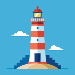 lighthouse on the island