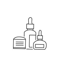 Hair Care Line Icon