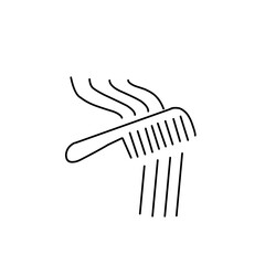 Hair Care Line Icon