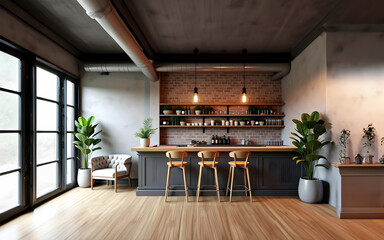 modern coffee shop design
