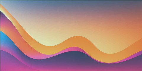 Vector abstract background with soft gradient color and dynamic shadow on background .Vector background for wallpaper. 