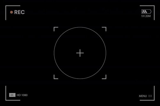 Hand drawn rec interface background