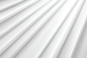 Fototapeta premium Abstract, layered white paper background with smooth lines, perfect for use in design projects or as a subtle texture.