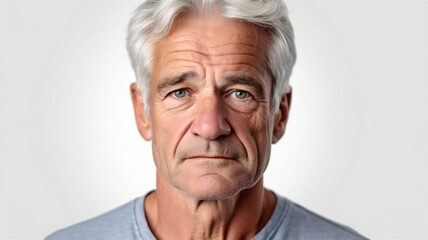 portrait of a senior man