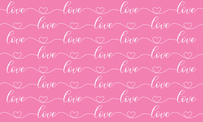 Happy Valentine's Day vector. Romantic symbolic wallpapers of geometric patterns, love symbols. Valentine's Day gift for making greeting cards, web banners, gift wrapping, covers, notebooks, fabric.