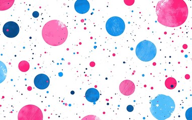 Abstract painted circles pattern background, artistic, design, graphic