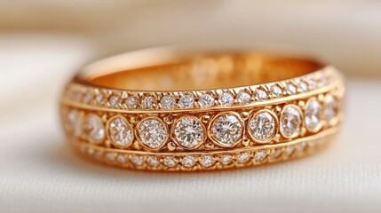 Exquisite custom designed fine jewelry piece blending vintage aesthetics with modern contemporary elements for a one of a kind luxurious accessory  Elegant sophisticated