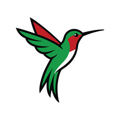 Fototapeta premium hummingbird in flight