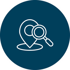 Map Pointer Vector Icon Design