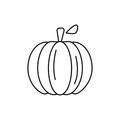 Pumpkin Outline Icon