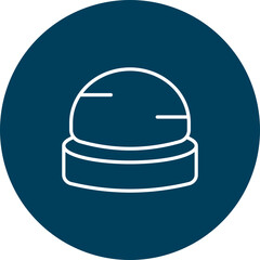 Bosu Ball Vector Icon Design
