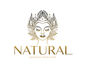 Skin Care Beauty Business Logo Design Template