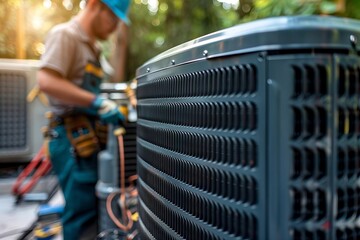 Cooling System Repair Technician for Industrial Air Conditioning Systems