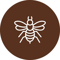 Hornet Vector Icon Design