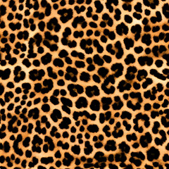 Fototapeta premium leopard, dark background, furry print, real skin, wild cat spots, modern stylish design