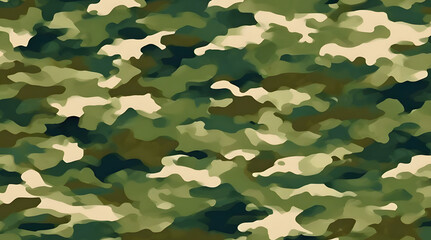 Fototapeta premium camouflage, blurred background, khaki green color, army print, stylish design for uniform