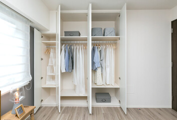 居室のワードローブ、住宅設備