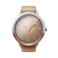 clock on white background