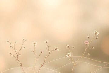 Abstract art colorful flowers painting. Spring multicolored illustration