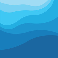 Background abstract color wave design vector