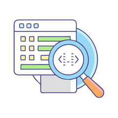 code linter icon, code linter vector illustration-simple illustration of code linter, perfect for code linter logos and icons