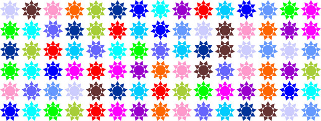 seamless pattern with colorful stripes