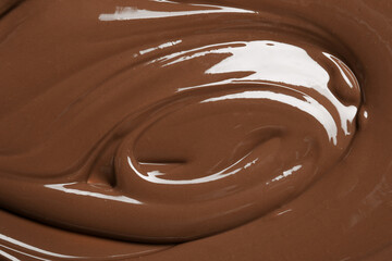 Mocha mousse as background, top view. Color of 2025 year