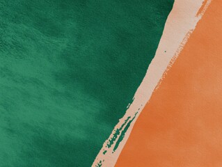 abstract background of water color splash, pastel color, green red orange yellow tone. draw on rough paper