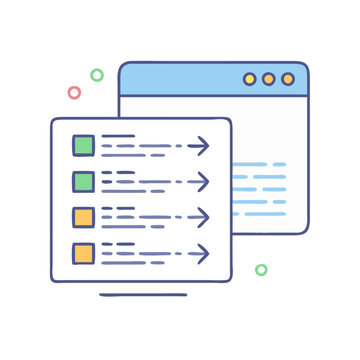 pseudocode icon, pseudocode vector illustration-simple illustration of pseudocode, perfect for pseudocode logos and icons