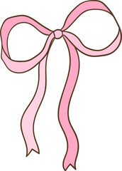 Pink Ribbon Bow