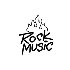 Rock n Roll vector icon