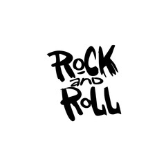 Rock n Roll vector icon