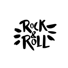 Rock n Roll vector icon