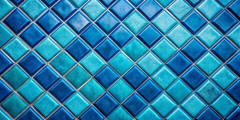 Abstract Blue Tile Texture: Minimalist Background for Design