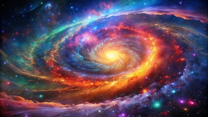 spiral galaxy background