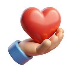 Obraz premium heart in hands