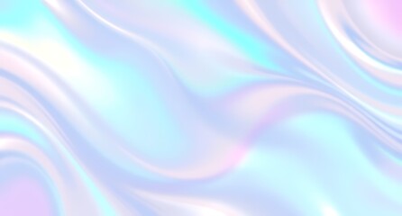 Obraz premium Dreamy Holographic Texture with Liquid Crystal Details