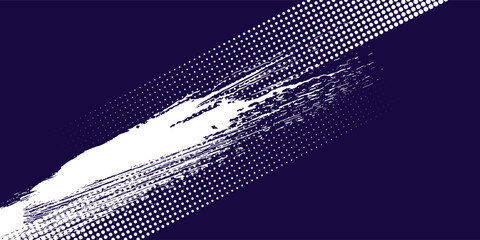 Abstract speed lines style orange color halftone banner design template. Vector illustration. eps 10