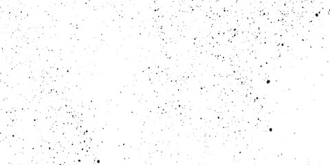 Black dust isolated on transparent background. Texture grunge background spray effect Old black and white grunge background.