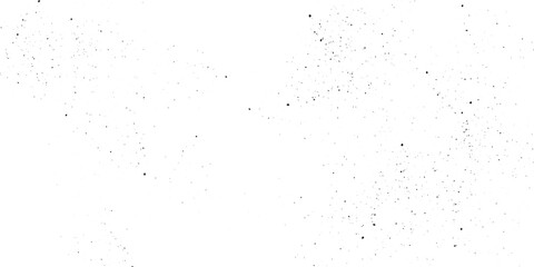 Black dust isolated on transparent background. Texture grunge background spray effect Old black and white grunge background.