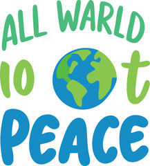 Creative World Peace Artwork for Environmental Causes