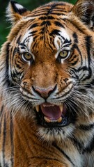 Naklejka premium portrait of a tiger