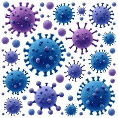 Seamless floral pattern vector design with colorful flower elements for retro vintage wallpaper backgrounds