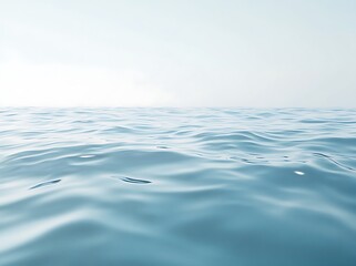 Naklejka premium Light blue water, light reflections, swimming pool water, summer background