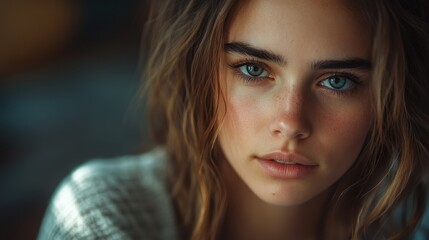 Naklejka premium Young woman talking to her therapist. Anxiety or mental health therapy, marriage, family and carieer counseling
