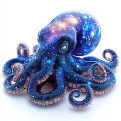 Obraz premium A surreal octopus