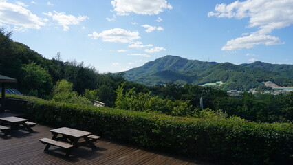 landscape in the mountains