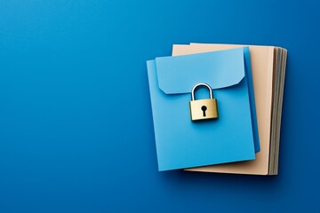 Visual representation of file organization and confidentiality risks.